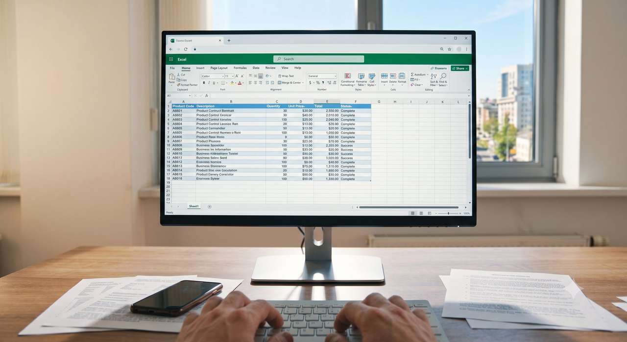 Poste de travail, écran de bureau